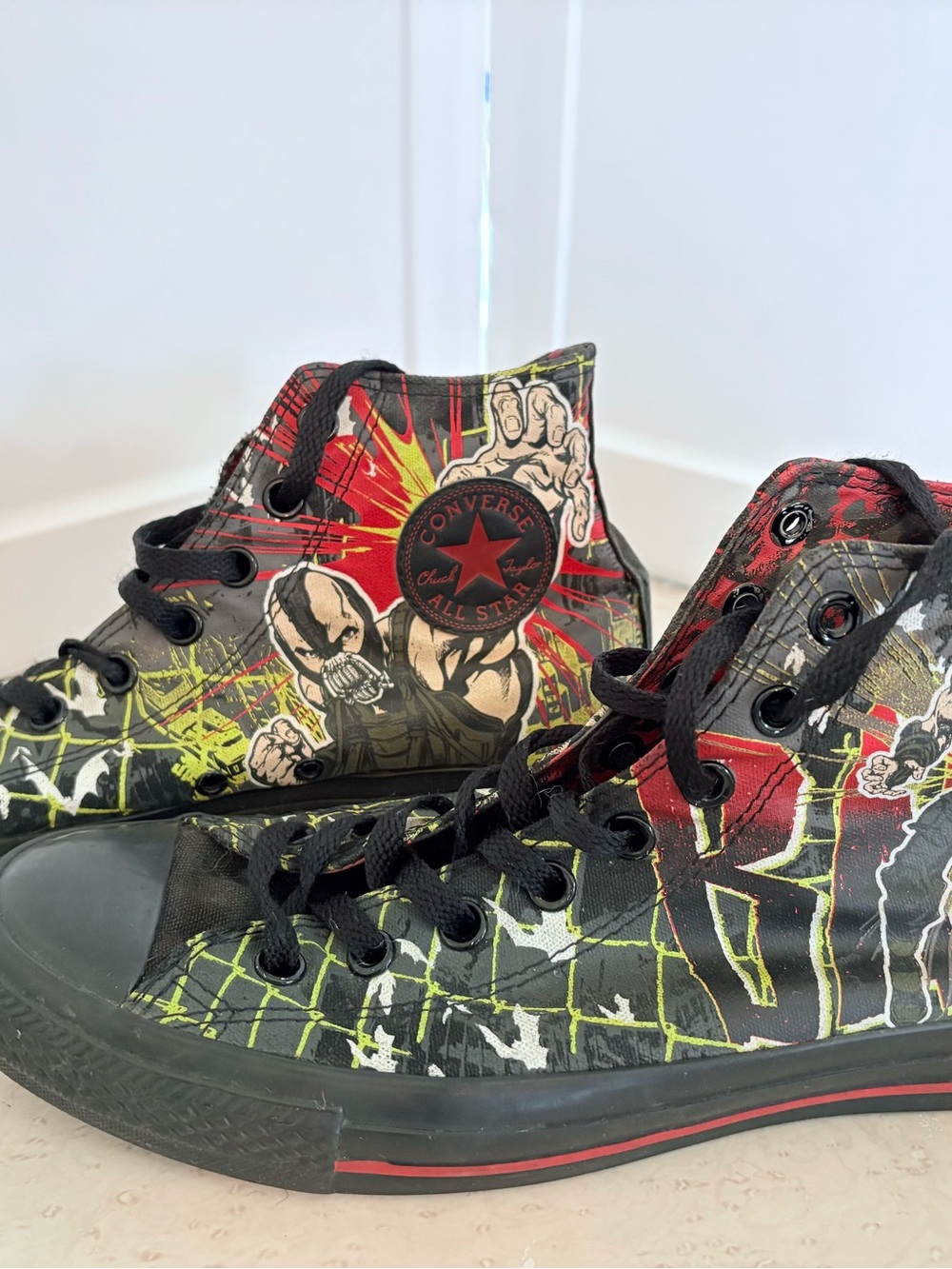 Converse Chuck Taylor All Star high top sneakers featuring Bane